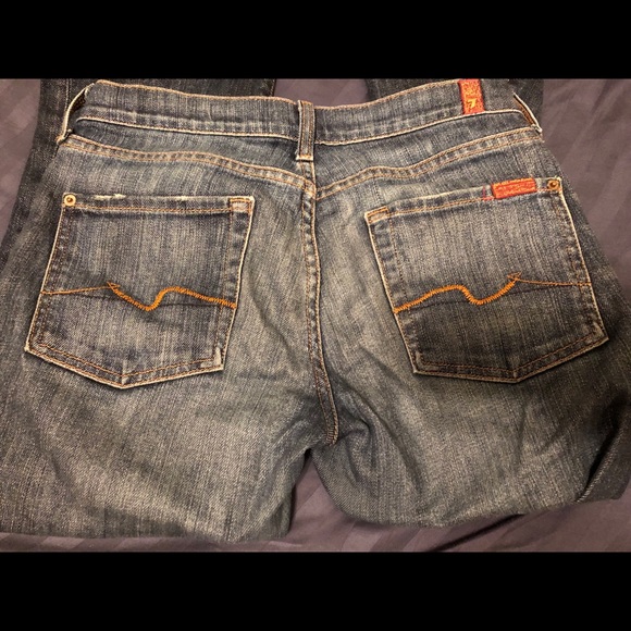 7 For All Mankind Boot Cut Jeans - Picture 3 of 6